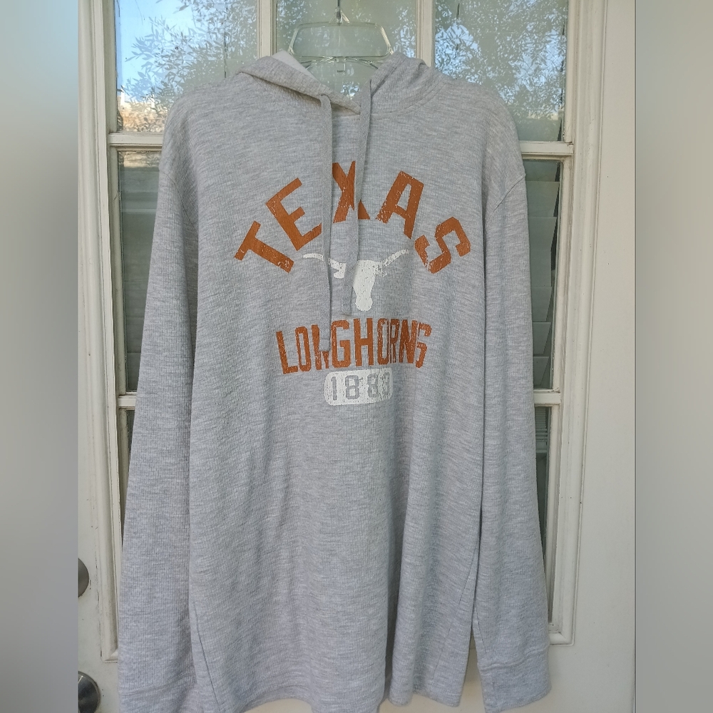 Texas Longhorns Gray Hoodie Unisex